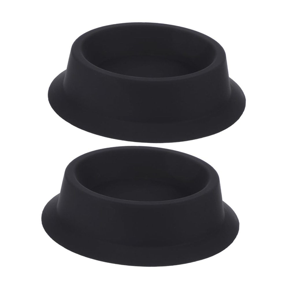 Gogogmee 2pcs Silicone Pigment Bowl for Hair Tinting Barber Shaving Bowl Lightweight Portable for Home Travel Use