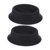 Gogogmee 2pcs Silicone Pigment Bowl for Hair Tinting Barber Shaving Bowl Lightweight Portable for Home Travel Use view 1