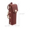 DEARMAMY Lipstick Keychain Holder Portable Lipstick Pouch Organizer for Travel Stylish Gloss Sleeve Secure for Makeup and Go Use view 2