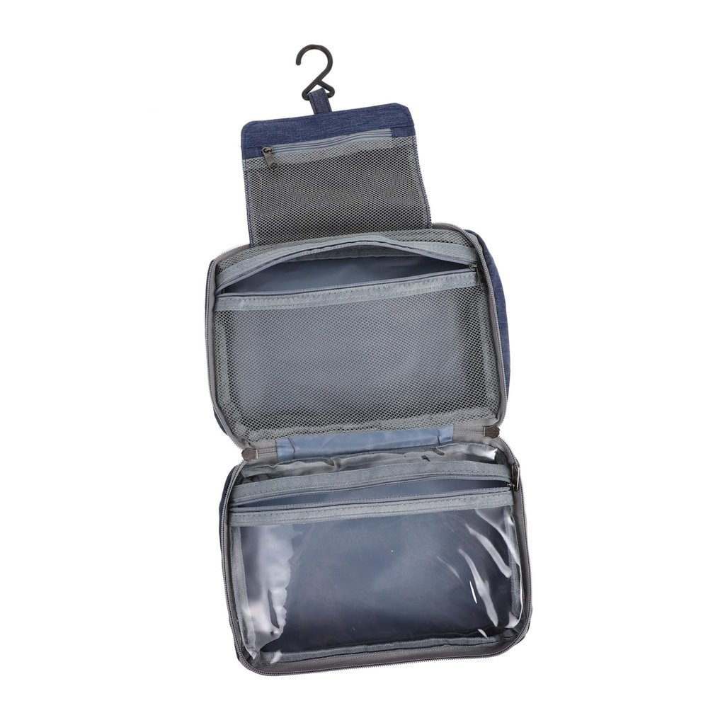 MOTHNUR Practical Toiletry Storage Bag Hanging Travel Organizer for Men Portable Folding Cosmetic Bag for Personal Care and Travel Accessories