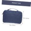 MOTHNUR Practical Toiletry Storage Bag Hanging Travel Organizer for Men Portable Folding Cosmetic Bag for Personal Care and Travel Accessories view 3