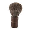 SAFIGLE 1pc Natural Wooden Handle Beard Brush Boar Bristles for Gentle Facial Care and Wet Shaving Grooming Tool for Men Beards and view 1