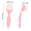CALLARON Facial Cleansing Brush Handle Face Scrubber Exfoliator Brush for Women Gentle Skin Cleansing Makeup Remover view 2