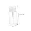 SAFIGLE Sturdy Portable Makeup Remover Water Bottle Airtight Travel Pump Bottle for Creams Skincare view 2
