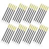 DEARMAMY 50pcs Disposable Mascara Brush Lash Wands Bristle Hair Brush for Eyelash Extensions Eyebrow Spoolie Soft Nylon Bristles Travel Makeup Tool view 1
