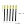 DEARMAMY 50pcs Disposable Mascara Brush Lash Wands Bristle Hair Brush for Eyelash Extensions Eyebrow Spoolie Soft Nylon Bristles Travel Makeup Tool view 4
