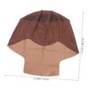 PRETYZOOM Realistic Latex Bald Cap for Men Brown Costume Makeup Head Cover Comfortable Elastic Wig Making Cap view 2