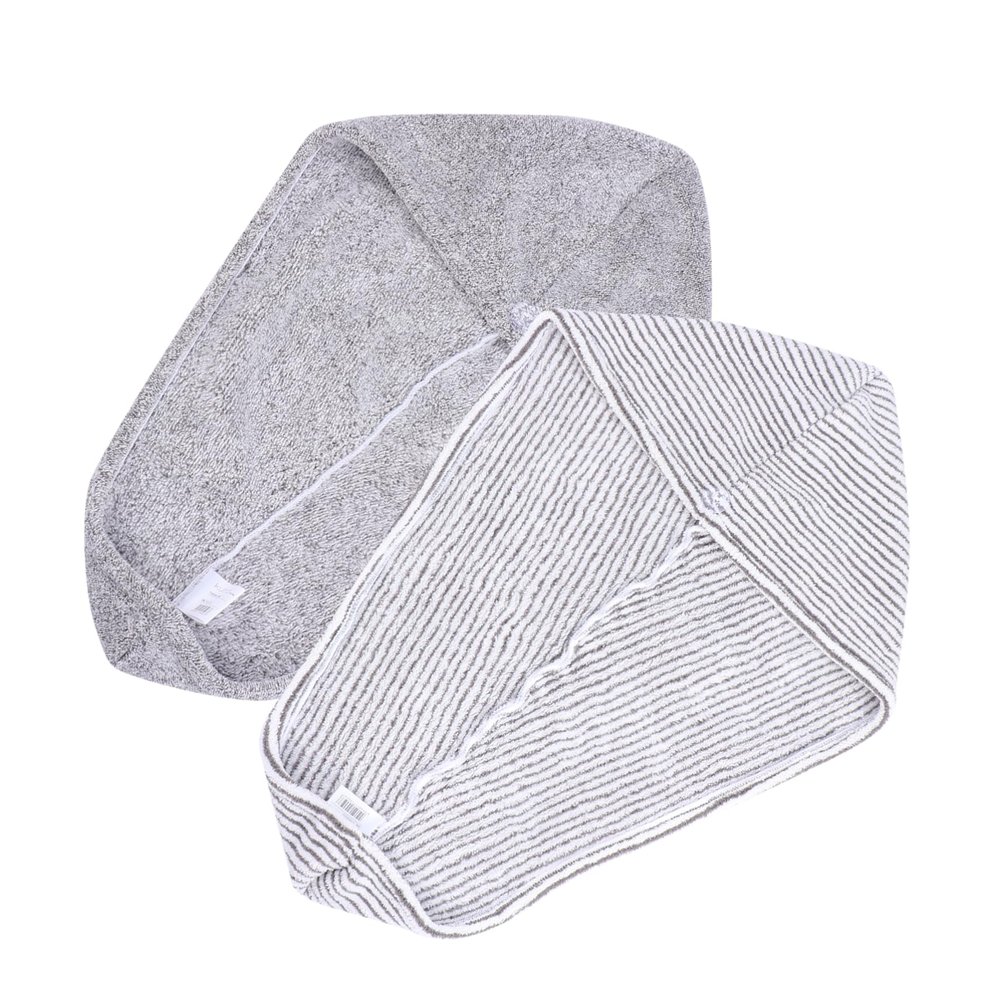 Beaupretty 2pcs Fast-Drying Hair Towels for Women Soft Fleece Hair Caps Super Absorbent Shower Towels Lightweight for Home Travel Gym Pool Use