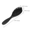 DEARMAMY 2pcs Men's Grooming Essential Soft Bristle Hair Comb Beard Styling Tool Dandruff and Oil Control Facial Hair Brush Beard Combs Mustache Brush Grooming Kit Travel Friendly Styling view 2