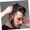 DEARMAMY 2pcs Men's Grooming Essential Soft Bristle Hair Comb Beard Styling Tool Dandruff and Oil Control Facial Hair Brush Beard Combs Mustache Brush Grooming Kit Travel Friendly Styling view 4