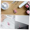 Beatifufu 2pcs Makeup Pencil Sharpener Dual-Sided Tool for Eyebrow Lip Liners and Cosmetics Portable Travel Sharpener Go view 3