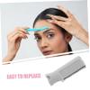 Healeved 5pcs Eyebrow Facial Trimmer Replacement Heads Replacement Razor Blades Hair Remover Heads Men Shaving Machine view 3