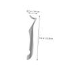 GALPADA Professional Stainless Steel Eyelash Applicator Tool for Easy False Lash Application Ergonomic Design for Comfort and Precision Lash Extension and Eyelash Removal view 2