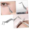 GALPADA Professional Stainless Steel Eyelash Applicator Tool for Easy False Lash Application Ergonomic Design for Comfort and Precision Lash Extension and Eyelash Removal view 3
