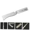 HAPINARY Stainless Steel Folding Beard Comb for Men Wide Tooth Hair Comb for Wet Hair Mustache and Beard Styling Tool Compact Travel Pocket Grooming Combing view 2