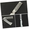 HAPINARY Stainless Steel Folding Beard Comb for Men Wide Tooth Hair Comb for Wet Hair Mustache and Beard Styling Tool Compact Travel Pocket Grooming Combing view 4