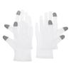 DEARMAMY 2pairs Cotton Sleep Gloves Hand Moisturizing Gloves for Dry Cracked Hands Uv Protection Touchscreen view 1