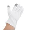 DEARMAMY 2pairs Cotton Sleep Gloves Hand Moisturizing Gloves for Dry Cracked Hands Uv Protection Touchscreen view 4