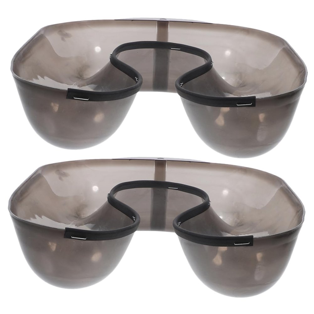 LIFKOME 2pcs Hairdressing Medicine Hair Washing Tray Hair Perm Neck Rest Perming Neck Tray Salon Equipment