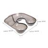 LIFKOME 2pcs Hairdressing Medicine Hair Washing Tray Hair Perm Neck Rest Perming Neck Tray Salon Equipment view 2