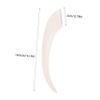 PACKOVE Eyebrow Trimmer Set of 4 Portable Face Razors Precision Blades for Women Curved and Straight Design for Eyebrow Shaping and Facial Hair Removal view 2