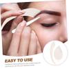 PACKOVE Eyebrow Trimmer Set of 4 Portable Face Razors Precision Blades for Women Curved and Straight Design for Eyebrow Shaping and Facial Hair Removal view 4