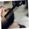 DEARMAMY Folding Fine Tooth Comb with Keychain Mirror for Men Portable Travel Beard Comb Compact Lightweight Design for Easy Grooming The Go view 3