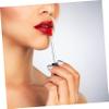 SAFIGLE 100 Pcs Disposable Crystal Lip Brush Applicator Set for Makeup Artists Food-Safe Silicone for Lip Gloss and Lipstick Application for Professional Use view 4