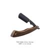 DEARMAMY Portable Foldable Shaver Ergonomic Handle Stainless Steel Beard Trimming Tool for Precision Shaving Suitable for Men and Eyebrow Trimming view 4