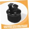BELLIFFY 2pcs Portable Beard Grooming Brush Retro Oil Brush for Men Material Easy to Hold Ring Design for Hair Salons and Personal Grooming view 2