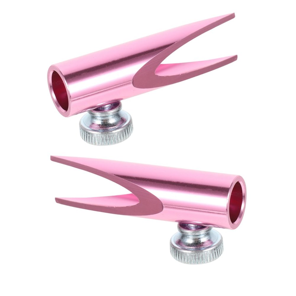DEARMAMY 2pcs Pencil Sharpener Dual Shaped Slots for Eyebrow and Lip Liner Pencils Compact and Portable Design for Makeup Bags for Women and Professionals