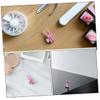 DEARMAMY 2pcs Pencil Sharpener Dual Shaped Slots for Eyebrow and Lip Liner Pencils Compact and Portable Design for Makeup Bags for Women and Professionals view 3