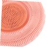 BIUDECO Soft Silicone Face Brush 2-in-1 Cleansing Massager Detachable Head Gentle for Sensitive Skin Deep Pore Clean Portable Facial Exfoliator Brush view 3