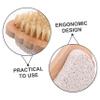 FOMIYES 2pcs Foot Cleaning Brush Pumice Stone and Boar Bristle for Dead Skin Exfoliation and Nail Care Ergonomic Design for Comfortable Grip and Foot Treatment view 3