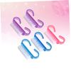 CALLARON 5-Pack Small Horn Dust Brushes for Cleaning and Manicure Sturdy Nail Scrub Brushes for Home and Professional Use Random Color view 4