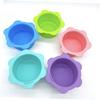 SOESFOUFU 1set Silicone Wax Melting Container Mixing Bowl and Scraper Foldable Face Mask Bowl for Home and Salon Use - Inner Pot view 2