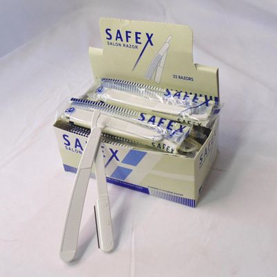 Barber razor, single use (box of 25)