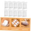 Happyyami Compressed Makeup Pads 100-Count Non-Woven Facial Cleansing Pads Thick Pearl Pattern Makeup Remover for Skin Types for Travel and Daily Use view 2