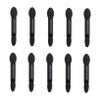 VICASKY 10pcs Disposable Dual Sided Eyeshadow Brush Applicator Soft Sponge Tips for Effortless Eye Makeup for Daily Use Travel and Special Occasions Black view 1