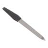 Happyyami Professional Nail File Buffer Stainless Steel Double-Sided Nail Salon Supplies Plastic Handle for Natural view 1