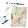 Outanaya 2pcs Foot Callus Remover Pumice Stone Long Handle Foot Exfoliator Tool for Women Corn Removers view 3