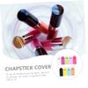 Healeved 45pcs Vibrant Lipstick Cover Keyring Protective Holder for Lipstick Gloss Balm Keychain Compact Accessory view 2