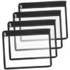 Gadpiparty 4pcs Organizing Essentials Pvc Zipper Bag for Makeup Stationery Jewelry Car Bag Organizer Sleek Look view 1