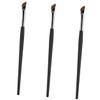 WRITWAA 3pcs Angled Eyeliner Brow Brush Flat Concealer Brush for Smooth Application view 1