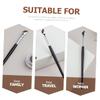 WRITWAA 3pcs Angled Eyeliner Brow Brush Flat Concealer Brush for Smooth Application view 2