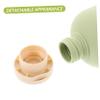 SAFIGLE 3pcs Portable Travel Bottles Set 200ml Refillable Silicone Containers for Shampoo and Toiletries Leak-Proof Travel Size Bottles for Essentials view 3