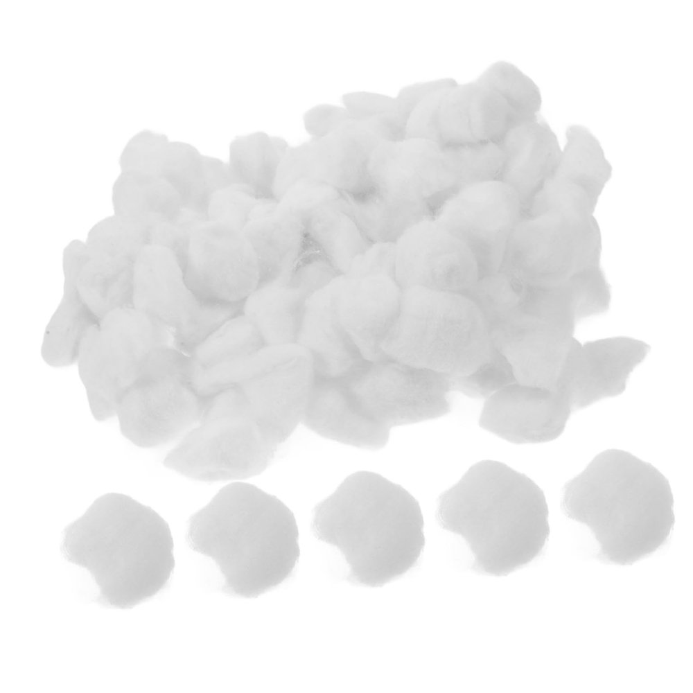 OSOLADY 1bag Cotton Balls Multi-Purpose Cotton Balls for Makeup Artists Spa Salon Use