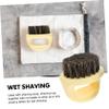 VICASKY 2pcs Men's Hair Tools Brush for Beard Styling Comb Self Cleaning Shredded Hair Brush view 4