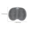 GALPADA 2pcs Foot Cleansing Pad Back Massage Brush Suction Foot Scrubber Bathroom Shower Non-Slip Shower Pad view 2