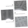 GALPADA 2pcs Foot Cleansing Pad Back Massage Brush Suction Foot Scrubber Bathroom Shower Non-Slip Shower Pad view 4